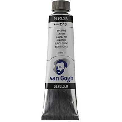 Vangogh Van Gogh Ölfarbe, 40 ml, Zinkweiß, Serie 1. Vangogh Van Gogh Ölfarbe, 40 ml, Zinkweiß, Serie 1.