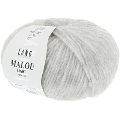 Lang Yarns Malou Light 003 overcast 50g Wolle Lang Yarns Malou Light 003 overcast 50g Wolle