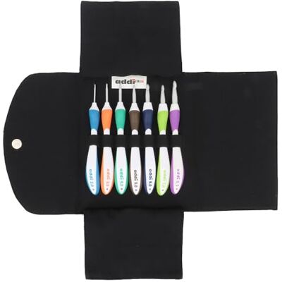 Addi Swing Häkelnadel Etui (2.0mm 8.0mm) Addi Swing Häkelnadel Etui (2.0mm 8.0mm)