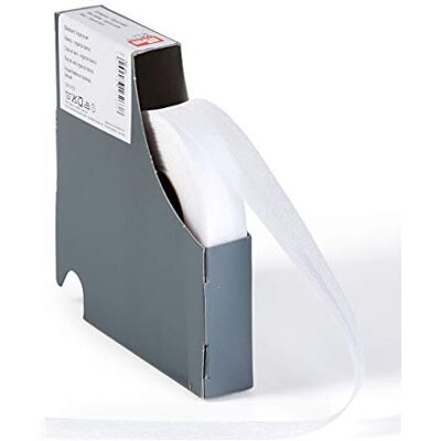 Prym 906110 Schrägband Organza, weiß, 100% PES, Falzung, 20 mm Falzung: 40/20 mm 30 m Prym 906110 Schrägband Organza, weiß, 100% PES, Falzung, 20 mm Falzung: 40/20 mm 30 m