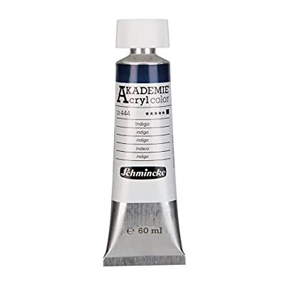 Schmincke AKADEMIE Acryl color Indigo in 60 ml-Tube, 23 444 011 Schmincke AKADEMIE Acryl color Indigo in 60 ml-Tube, 23 444 011