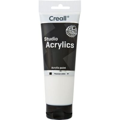 Unbekannt Creall studio acrylics, 250 ml, weiß Unbekannt Creall studio acrylics, 250 ml, weiß