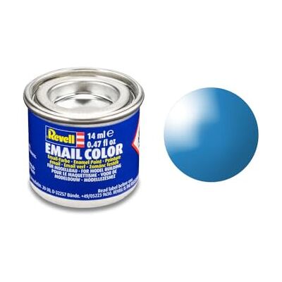 Revell 14 ml Emaille-Farbe (hellblau-glänzend). Revell 14 ml Emaille-Farbe (hellblau-glänzend).