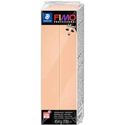 Staedtler 8071-435 FIMO doll art ofenhärtende Modelliermasse. Großblock 454g (1 lb). Farbe: cameo. Staedtler 8071-435 FIMO doll art ofenhärtende Modelliermasse. Großblock 454g (1 lb). Farbe: cameo.