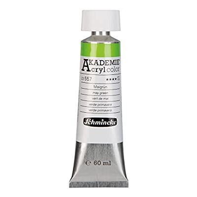 Schmincke AKADEMIE Acryl color Maigrün in 60 ml-Tube, 23 557 011 Schmincke AKADEMIE Acryl color Maigrün in 60 ml-Tube, 23 557 011