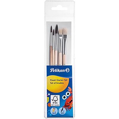 Pelikan Pinsel Starter-Set Pi5/SB, Set mit 5 Stück Pelikan Pinsel Starter-Set Pi5/SB, Set mit 5 Stück