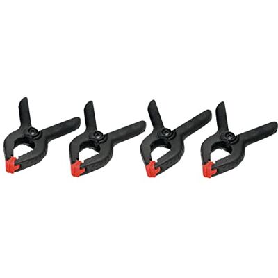 Pebaro 19-2S Bastlerzwingen, Zwingen-Set, 4 Stück, Nylon Spannzwingen, 30 x 30 mm Spannbreite, für Hobby, Handwerk, Modellbau Pebaro 19-2S Bastlerzwingen, Zwingen-Set, 4 Stück, Nylon Spannzwingen, 30 x 30 mm Spannbreite, für Hobby, Handwerk, Modellbau