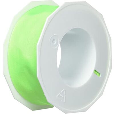C.E. Pattberg Neon Dream Lime Drahtkanten Dekoband - 20 m C.E. Pattberg Neon Dream Lime Drahtkanten Dekoband - 20 m