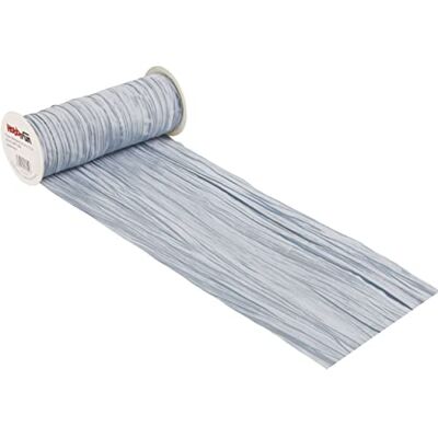 Hobbyfun Fripé Dekoband 20 cm x 10 m, taubenblau Hobbyfun Fripé Dekoband 20 cm x 10 m, taubenblau