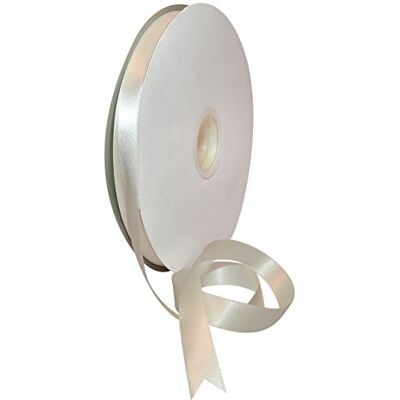 Morex Doppelseitiges Satin Band, Polyester, Hochzeitliches Weiß, 5/8" x 100 Yd, 91 Morex Doppelseitiges Satin Band, Polyester, Hochzeitliches Weiß, 5/8" x 100 Yd, 91