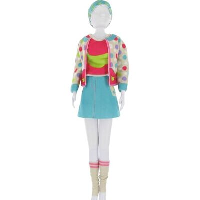 Vervaco Dress Your DOLL Mini Schneiderpuppe Nähset Anfänger Mit Stoff Banane Modepuppen Kleidung Nähen Lernen für Kinder Kreatives Hobby für Zuhause ca. 30 x 39 cm Modedesign Puppe Fashion Design Kit Vervaco Dress Your DOLL Mini Schneiderpuppe Nähset Anfänger Mit Stoff Banane Modepuppen Kleidung Nähen Lernen für Kinder Kreatives Hobby für Zuhause ca. 30 x 39 cm Modedesign Puppe Fashion Design Kit
