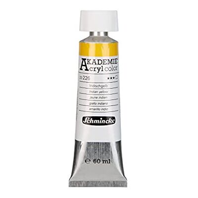 Schmincke AKADEMIE Acryl color Indischgelb in 60 ml-Tube, 23 226 011 Schmincke AKADEMIE Acryl color Indischgelb in 60 ml-Tube, 23 226 011