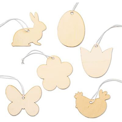 Papierdrachen 12 Holzanhänger zum Anmalen für Ostern Größe 7x7cm inkl. Band Osterdekoration Malspaß für Kinder kreative Geschenkidee wiederverwendbar Set 08 Papierdrachen 12 Holzanhänger zum Anmalen für Ostern Größe 7x7cm inkl. Band Osterdekoration Malspaß für Kinder kreative Geschenkidee wiederverwendbar Set 08