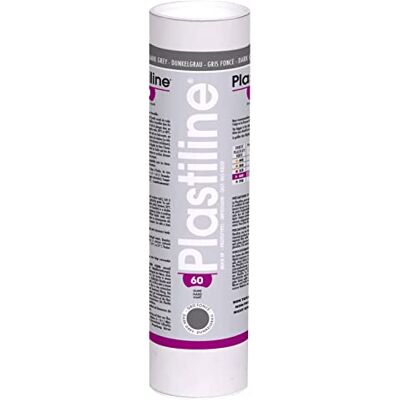PLASTILINE Jacques Herbin 1760T Plastilin für den Modellbau, 1 kg, zum modelieren, HG60, hart, 1 Dose, Grau PLASTILINE Jacques Herbin 1760T Plastilin für den Modellbau, 1 kg, zum modelieren, HG60, hart, 1 Dose, Grau