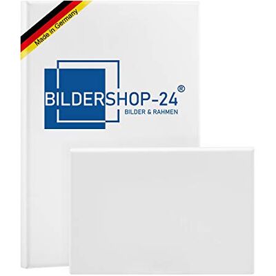 Bildershop-24 Bespannter Keilrahmen Leinwand (unbedruckt), 90x140cm, 380g/m² (100% PES), 18 mm (Standard) Bildershop-24 Bespannter Keilrahmen Leinwand (unbedruckt), 90x140cm, 380g/m² (100% PES), 18 mm (Standard)
