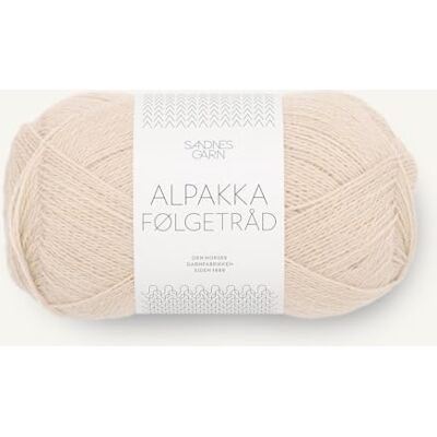 Sandnes Garn Alpakka Folgetrad ca. 400 m col. 2321 marsipan 50 g Sandnes Garn Alpakka Folgetrad ca. 400 m col. 2321 marsipan 50 g