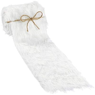 Hobbyfun Kunstfell-Band 12 cm x 2 m, Weiss Hobbyfun Kunstfell-Band 12 cm x 2 m, Weiss