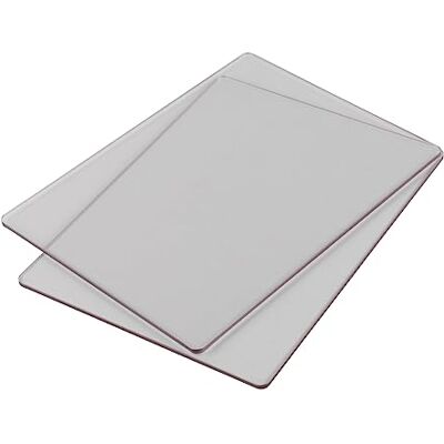 Rayher Schneideplatten, Set 2 Ersatzschneideplatten, Plattenmaße 150 x 197 mm, Stärke 3 mm, passend für die Stanz- und Prägemaschine A5, 50280000 Rayher Schneideplatten, Set 2 Ersatzschneideplatten, Plattenmaße 150 x 197 mm, Stärke 3 mm, passend für die Stanz- und Prägemaschine A5, 50280000