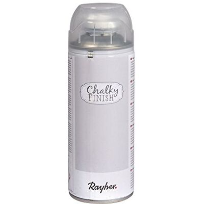 Rayher Chalky Finish Spray 400ml, Kreidefarbe für eine Fläche von circa 1,5 – 2m², Steingrau Rayher Chalky Finish Spray 400ml, Kreidefarbe für eine Fläche von circa 1,5 – 2m², Steingrau