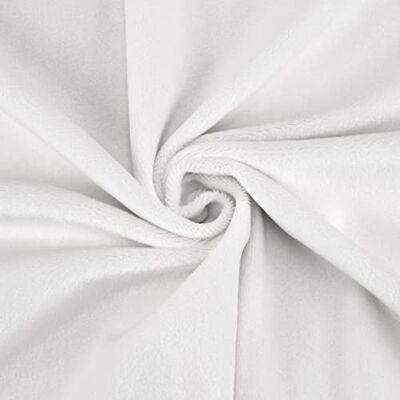 kullaloo Kuschelweicher Microfaser Plüschstoff in vielen Farben SuperSoft SHORTY 1,5 mm Flor weiß Plüsch Meterware kullaloo Kuschelweicher Microfaser Plüschstoff in vielen Farben SuperSoft SHORTY 1,5 mm Flor weiß Plüsch Meterware