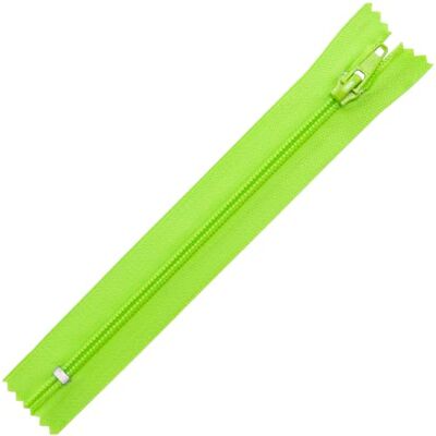 AERZETIX Satz mit 15 Spiralreißverschlüssen N°5 16cm Nicht teilbar klassisch mit Schieber aus Metall Nylon Polyester Farbe grün neon Nähen Reparatur Textilkreation AERZETIX Satz mit 15 Spiralreißverschlüssen N°5 16cm Nicht teilbar klassisch mit Schieber aus Metall Nylon Polyester Farbe grün neon Nähen Reparatur Textilkreation