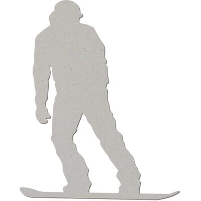 Bütic GmbH Pappe Snowboarder 1 Größe 5-50cm, einzeln oder im Pack mit 10, 25, 50 und 100 Stück erhältlich. Zum Basteln und Bemalen., Pack mit:1 Stück, Höhe:15cm hoch Bütic GmbH Pappe Snowboarder 1 Größe 5-50cm, einzeln oder im Pack mit 10, 25, 50 und 100 Stück erhältlich. Zum Basteln und Bemalen., Pack mit:1 Stück, Höhe:15cm hoch