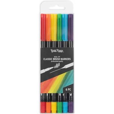 Brea Reese Pinselstift-Set, 6 Stück, Primär, Einheitsgröße Brea Reese Pinselstift-Set, 6 Stück, Primär, Einheitsgröße