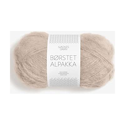Sandnes Garn Borstet Alpakka 50 g col.3021 beige, 191-0001190-003021 Sandnes Garn Borstet Alpakka 50 g col.3021 beige, 191-0001190-003021
