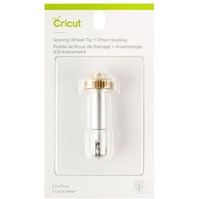 Cricut 564372 Einzelne Ritzenspitze mit Gehäuse Single Scoring Wheel Tip with Housing, Multicolour, one size Cricut 564372 Einzelne Ritzenspitze mit Gehäuse Single Scoring Wheel Tip with Housing, Multicolour, one size