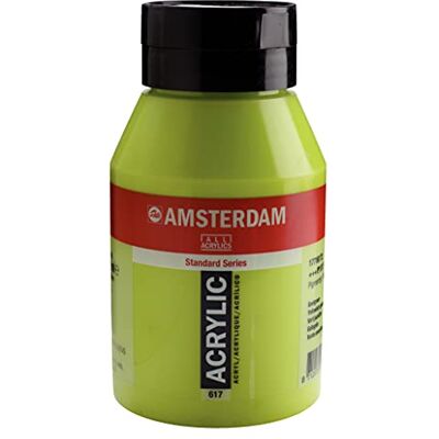 Amsterdam Standard Series Acrylic Jar 1000ml Gelblich Grün 617 (17716172) Amsterdam Standard Series Acrylic Jar 1000ml Gelblich Grün 617 (17716172)