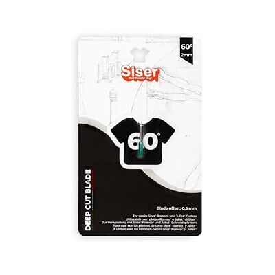 SISER Deep Cut Blade, Klinge für tiefe Schnitte und dicke Materialien bis zu 2mm, Kompatibel mit Plottern SISER Deep Cut Blade, Klinge für tiefe Schnitte und dicke Materialien bis zu 2mm, Kompatibel mit Plottern