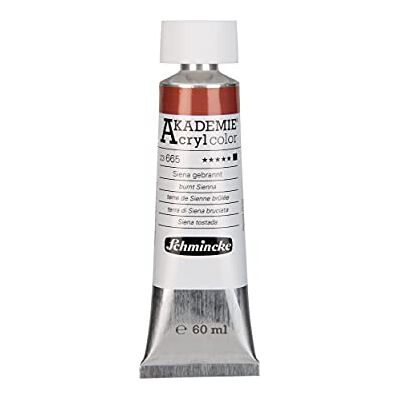 Schmincke AKADEMIE Acryl color Siena gebrannt in 60 ml-Tube, 23 665 011 Schmincke AKADEMIE Acryl color Siena gebrannt in 60 ml-Tube, 23 665 011