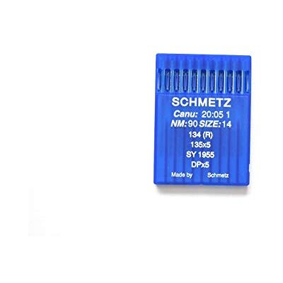 SCHMETZ Nähmaschinennadeln für industrielle Nähmaschinen CANU 20:05 1, 134R, SY 1955, DPx5 14/90 SCHMETZ Nähmaschinennadeln für industrielle Nähmaschinen CANU 20:05 1, 134R, SY 1955, DPx5 14/90