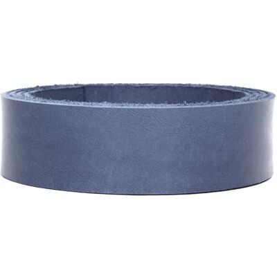 Lederriemen.com Vollrindleder Lederriemen Pure, naturbelassen, anilin gefärbt, 2,8-3,2mm dick blau-1.5cm breit Lederriemen.com Vollrindleder Lederriemen Pure, naturbelassen, anilin gefärbt, 2,8-3,2mm dick blau-1.5cm breit