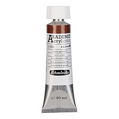 Schmincke AKADEMIE Acryl color Umbra gebrannt in 60 ml-Tube, 23 669 011 Schmincke AKADEMIE Acryl color Umbra gebrannt in 60 ml-Tube, 23 669 011