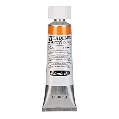 Schmincke AKADEMIE Acryl color Kadmiumorangeton in 60 ml-Tube, 23 227 011 Schmincke AKADEMIE Acryl color Kadmiumorangeton in 60 ml-Tube, 23 227 011