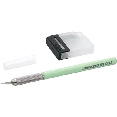 TAMIYA 69947 Bastel-Messer mit 25 Klingen Mint-Grün Modellbauzubehör, RC Zubehör, Bastelzubehör, Bastelwerkzeug, hochwertiges Modellbauzubehör TAMIYA 69947 Bastel-Messer mit 25 Klingen Mint-Grün Modellbauzubehör, RC Zubehör, Bastelzubehör, Bastelwerkzeug, hochwertiges Modellbauzubehör