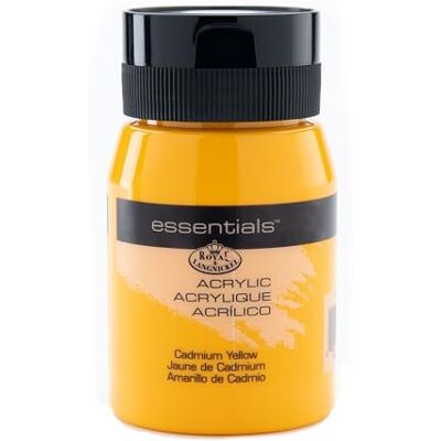 Royal & Langnickel RAA-5108 Essentials Acrylfarbe 500 ml Cadmium Yellow Royal & Langnickel RAA-5108 Essentials Acrylfarbe 500 ml Cadmium Yellow