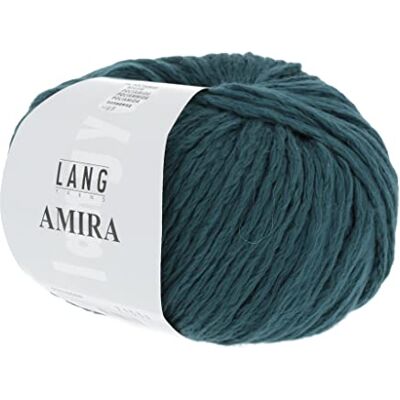 Lang Yarns Amira Farbe: Petrol (0088) 50 g / ca. 100 m Wolle Lang Yarns Amira Farbe: Petrol (0088) 50 g / ca. 100 m Wolle