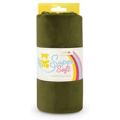 kullaloo Plüsch Stoff SuperSoft SHORTY in vielen Farben 1,5mm Florlänge, EN 71-3 & EN 71-9 Zertifiziert (olivgrün) kullaloo Plüsch Stoff SuperSoft SHORTY in vielen Farben 1,5mm Florlänge, EN 71-3 & EN 71-9 Zertifiziert (olivgrün)