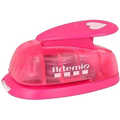 Artemio 1 cm Mini Herz Hebel, Pink Artemio 1 cm Mini Herz Hebel, Pink
