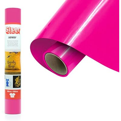 SISER ® EasyWeed® Fluo cyclamen, 30cm x 1m, thermo-transferierbare Flexfolie für die Personalisierung von Stoffen, kreative Hobbys, zertifiziert nach VeganOk und Öko-Tex Standard 100 Klasse I SISER ® EasyWeed® Fluo cyclamen, 30cm x 1m, thermo-transferierbare Flexfolie für die Personalisierung von Stoffen, kreative Hobbys, zertifiziert nach VeganOk und Öko-Tex Standard 100 Klasse I