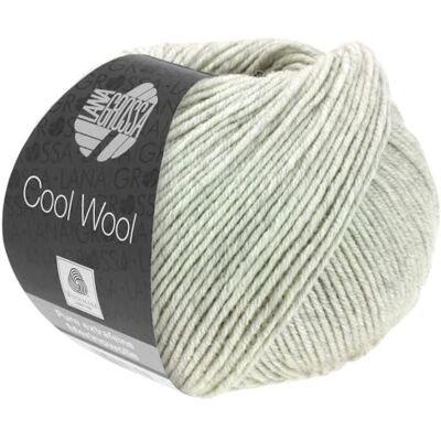 Lana Grossa Wolle Cool Wool 2000 443 Hellgrau melange Lana Grossa Wolle Cool Wool 2000 443 Hellgrau melange