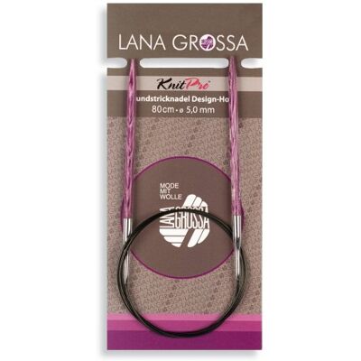 Lana Grossa Rundstricknadel Holz, Länge 60 cm / Stärke 6, 5 Lana Grossa Rundstricknadel Holz, Länge 60 cm / Stärke 6, 5