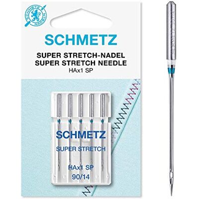 SCHMETZ Nähmaschinen-Nadeln, 89 Größen, 3 Stück + 1 Nadeleinfädler , Single Packet, HAX1SP 90/14 SCHMETZ Nähmaschinen-Nadeln, 89 Größen, 3 Stück + 1 Nadeleinfädler , Single Packet, HAX1SP 90/14