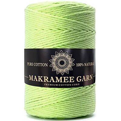 Generic Makramee Garn. Baumwollgarn. Kordel Für Handwerk. Makramee Baumwollkordel. Generic Makramee Garn. Baumwollgarn. Kordel Für Handwerk. Makramee Baumwollkordel.