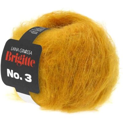 Lana Grossa Brigitte Nr.3 Super weiche, volumige Mohairmischung Handstrickgarn aus 20% Mohair (Super Kid), 57% Schurwolle (Merino) & 23% Polyamid 25g Wolle, Stricken & Häkeln 100m Garn FB 22 Lana Grossa Brigitte Nr.3 Super weiche, volumige Mohairmischung Handstrickgarn aus 20% Mohair (Super Kid), 57% Schurwolle (Merino) & 23% Polyamid 25g Wolle, Stricken & Häkeln 100m Garn FB 22