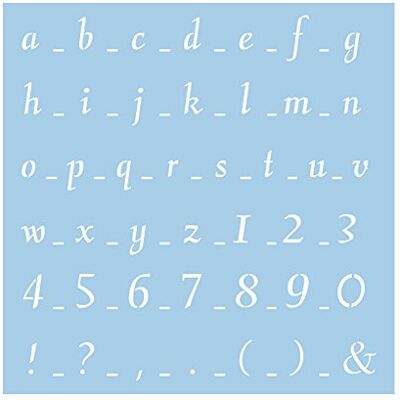 Rayher - 3836400 - 30x30 cm - Stencil Rayher - 3836400 - 30x30 cm - Stencil