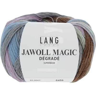 Lang Yarns Jawoll Magic Dégradé Farbe: Braun/Grau/Lila (0067) 100 g / ca. 400 m Wolle Lang Yarns Jawoll Magic Dégradé Farbe: Braun/Grau/Lila (0067) 100 g / ca. 400 m Wolle