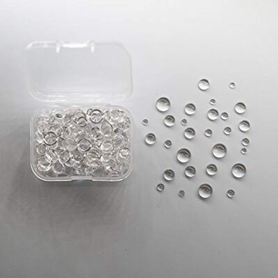 YunTrip Simulation Wassertropfen für Kartenherstellung, 200 Stück Harz Tautropfen Wassertropfen Kit Metall-Stanzformen und Stempel DIY Scrapbooking Prägung Handwerk Schmuck Herstellung Zubehör YunTrip Simulation Wassertropfen für Kartenherstellung, 200 Stück Harz Tautropfen Wassertropfen Kit Metall-Stanzformen und Stempel DIY Scrapbooking Prägung Handwerk Schmuck Herstellung Zubehör
